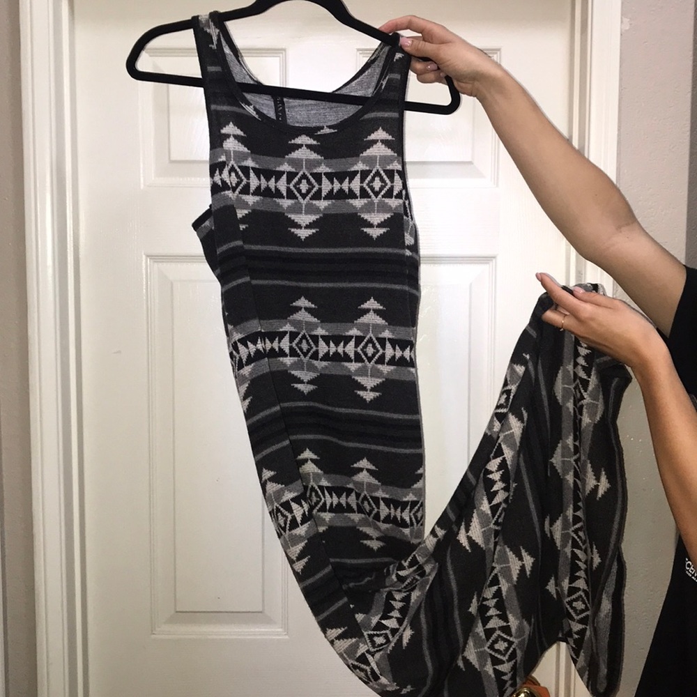 Boutique knit maxi dress
